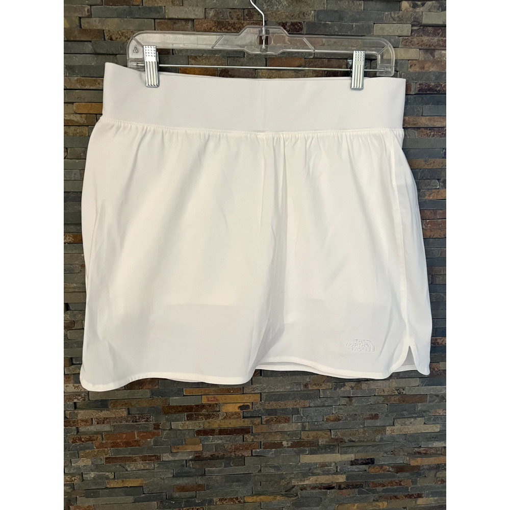 The North Face Womens Classic V Skort Tennis‎ Golf Pickleball Skirt White Size L